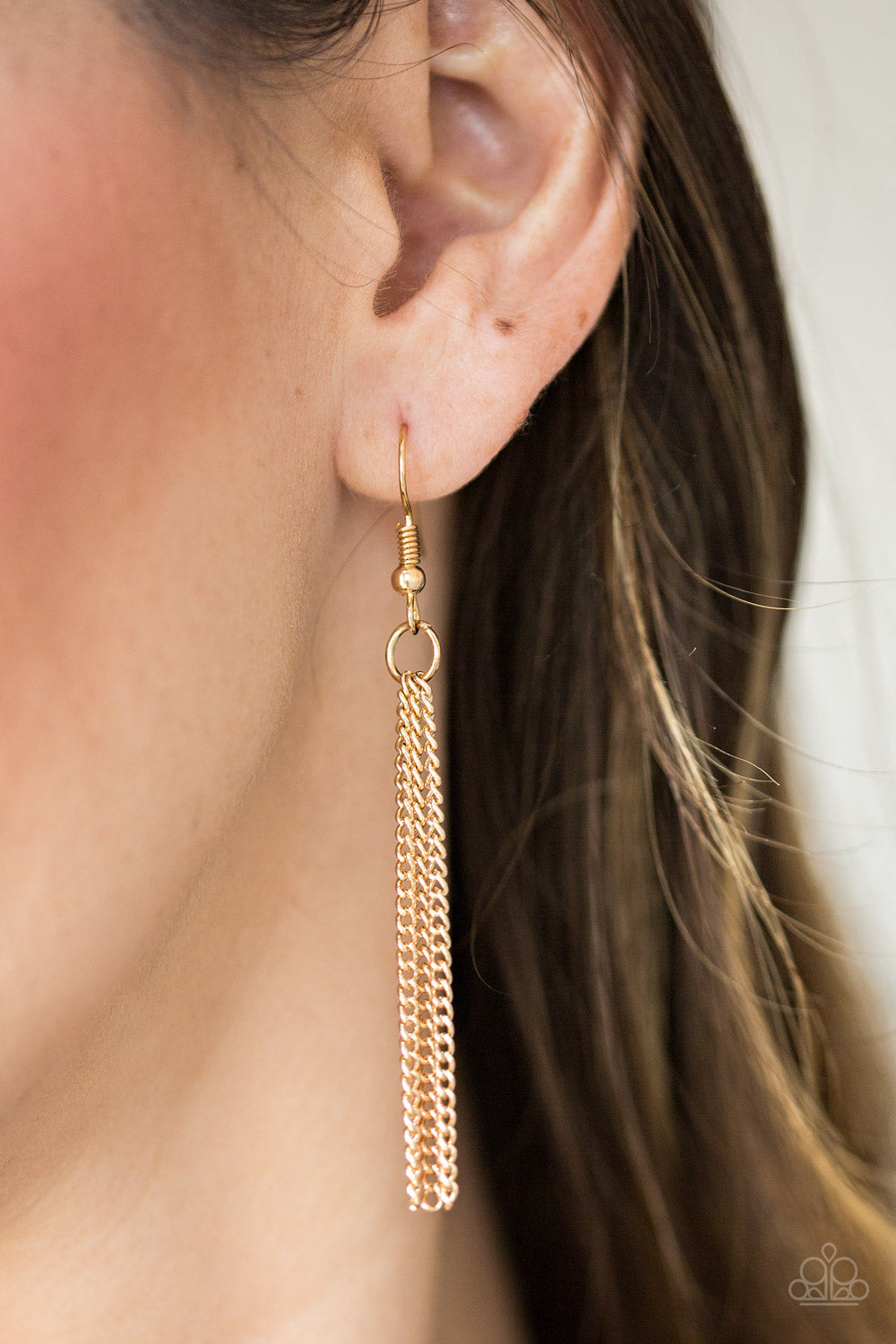 The Royal Coronation - Gold Paparazzi Accessories Necklace $5 Jewelry with Janet Morgan Necklaces