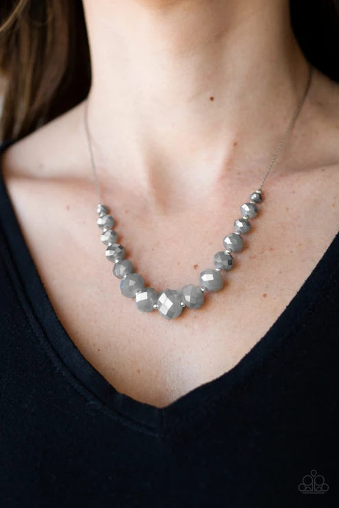 Crystal Carriages - Silver ♥ Necklace