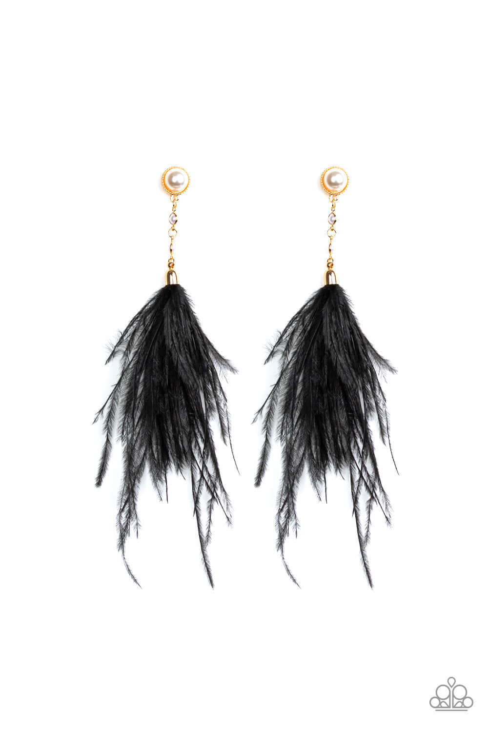 Vegas Vixen - Black Paparazzi Accessories Earrings $5 Jewelry with Janet Morgan EARRINGS