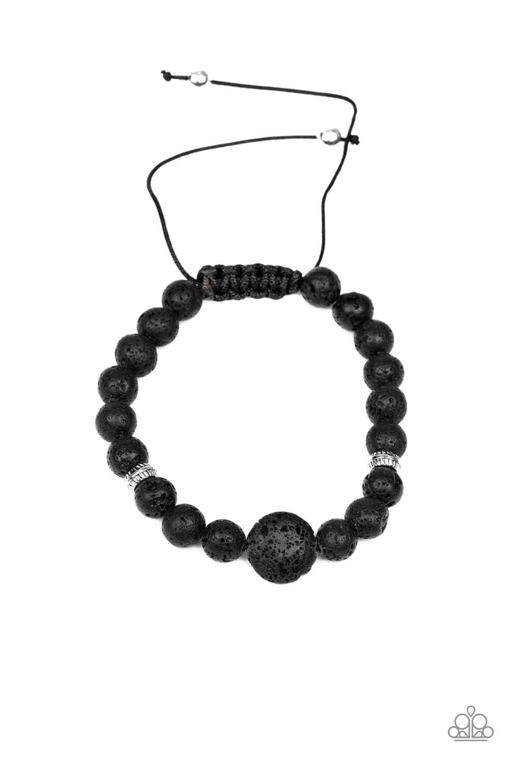 Intention - Paparazzi Accessories Black Lava Rock Beads Bracelet $5 Jewelry with Janet Morgan Bracelets