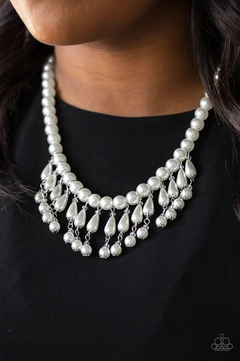 Miss Majestic - White ♥ Necklace