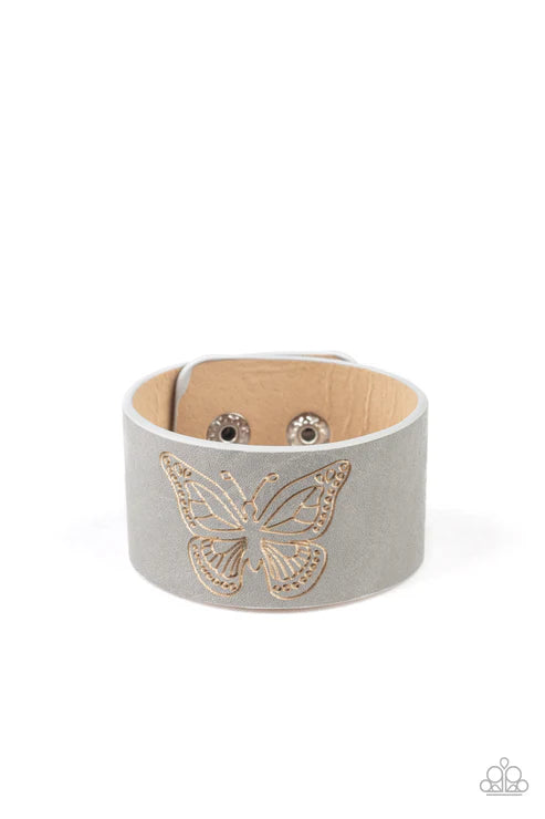 Flirty Flutter - Silver ♥ Bracelet