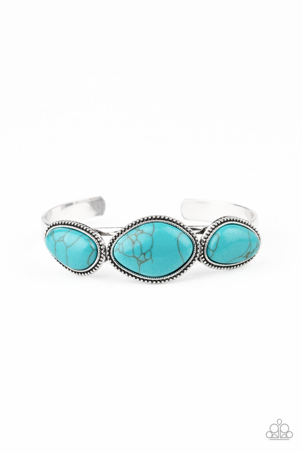Stone Solace - Blue Paparazzi Accessories Bracelet $5 Jewelry with Janet Morgan Bracelets