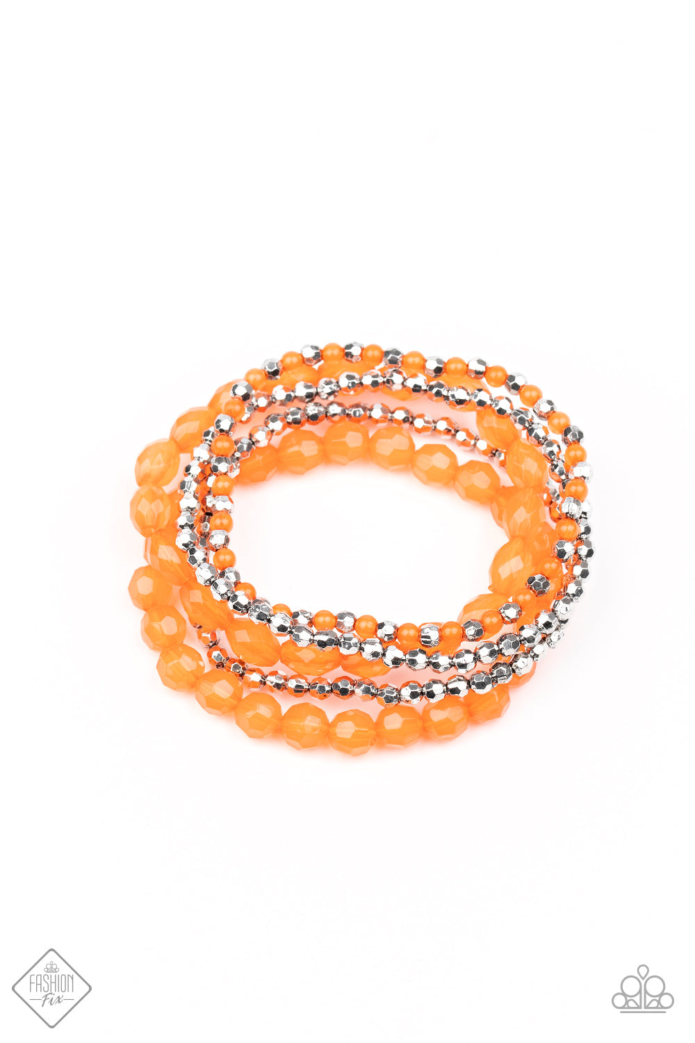 Sugary Sweet - Orange Paparazzi Accessories Bracelet $5 Jewelry with Janet Morgan Bracelets