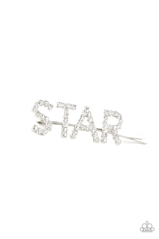 Star In Your Own Show - White $5 Jewelry with Janet Morgan Hair Accessories