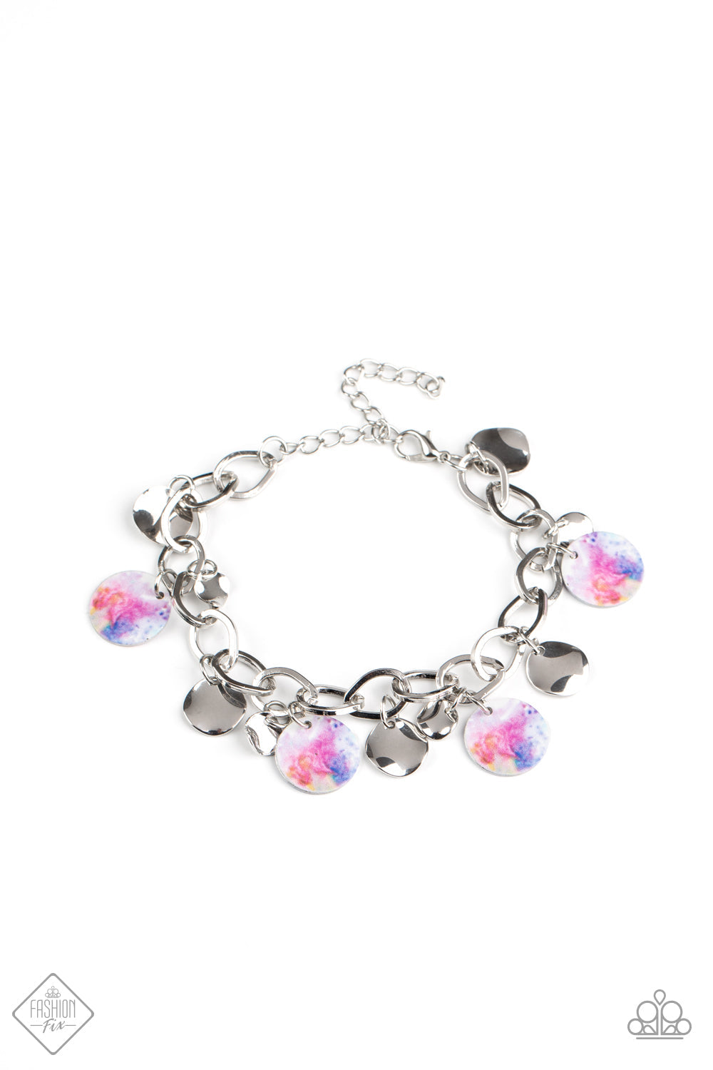 Teasingly Tie Dye - Multi Paparazzi Accessories Bracelet $5 Jewelry with Janet Morgan Bracelets