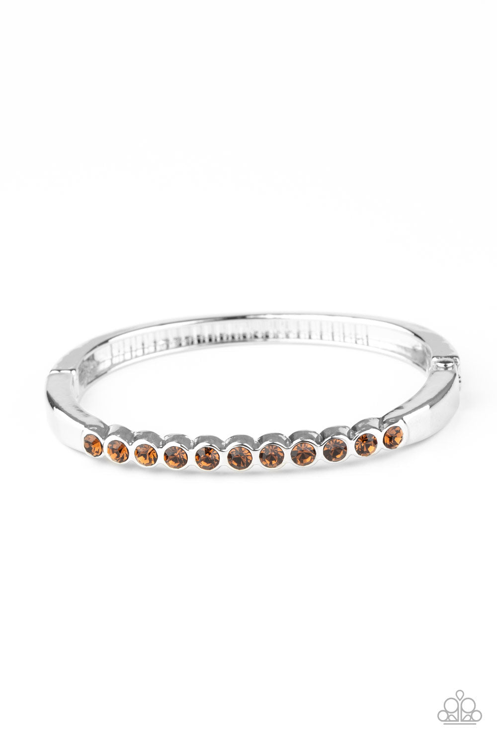 Stellar Beam - Paparazzi Accessories Brown Bracelet $5 Jewelry with Janet Morgan Bracelets