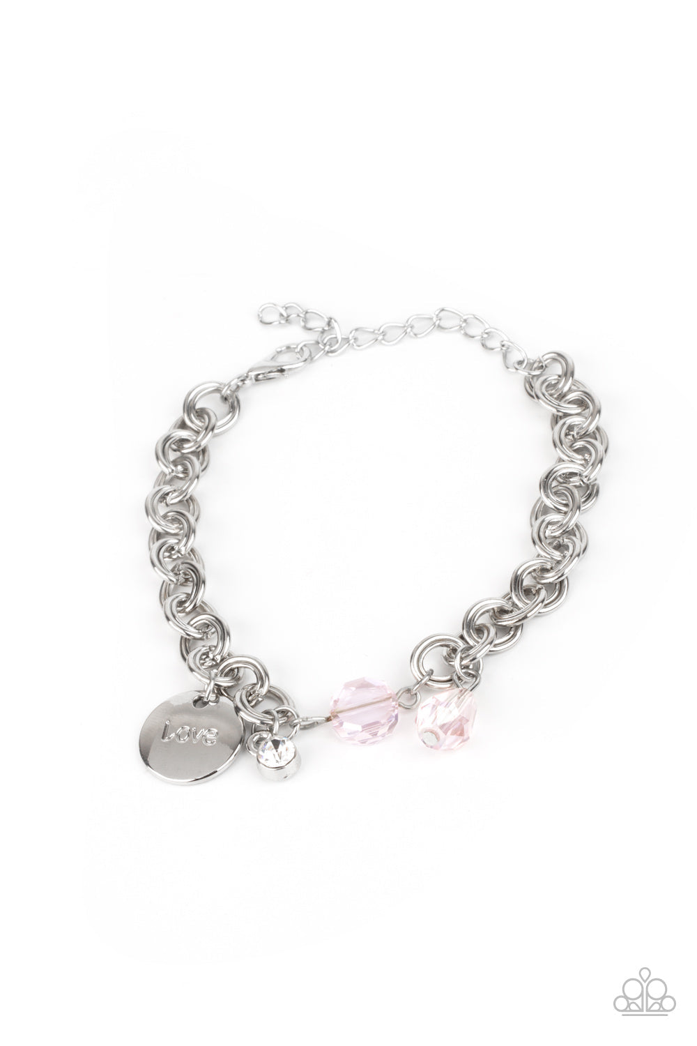 Lovable Luster - Pink Paparazzi Accessories Bracelet $5 Jewelry with Janet Morgan Bracelets