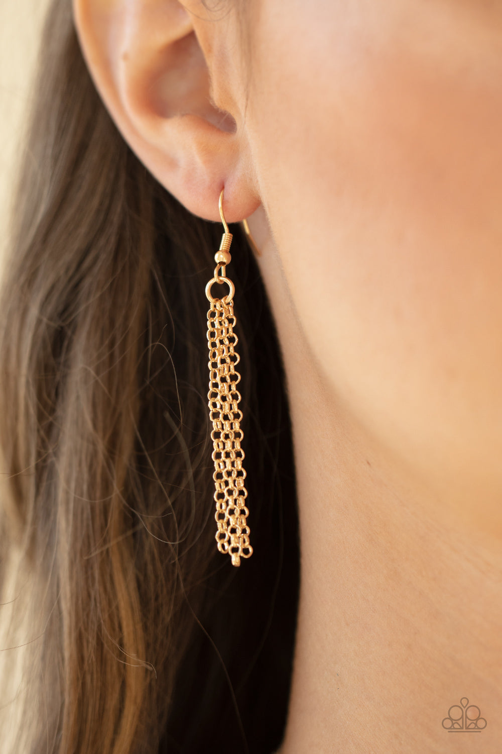 Give Thanks - Gold Paparazzi Accessories Necklace $5 Jewelry with Janet Morgan Necklaces