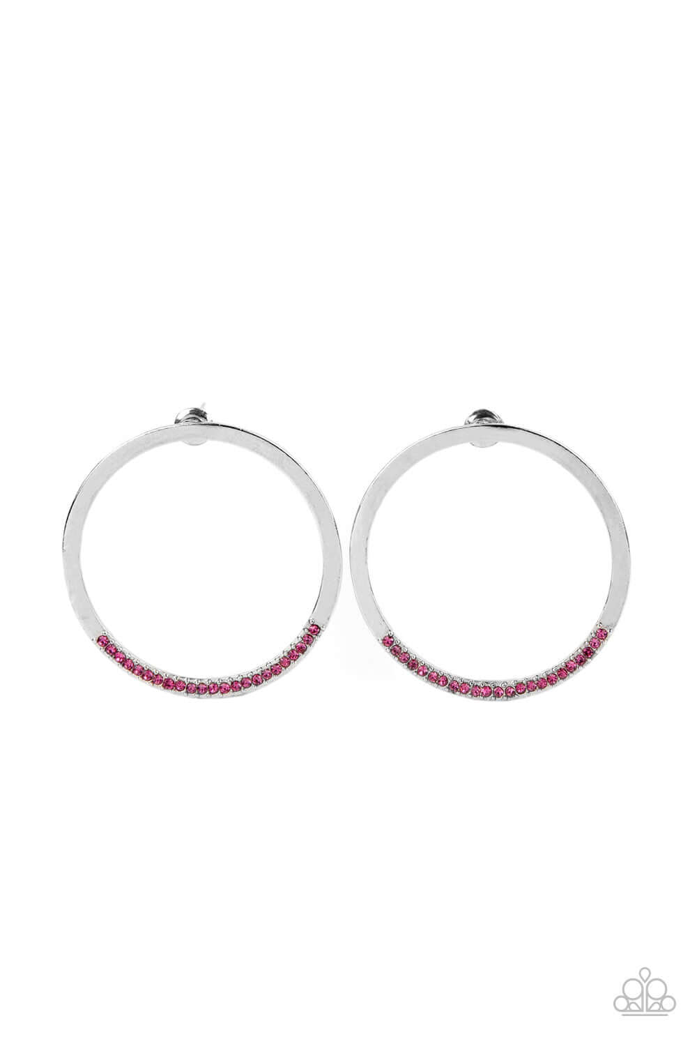 Spot On Opulence - Pink Paparazzi Accessories Earrings $5 Jewelry with Janet Morgan Earrings