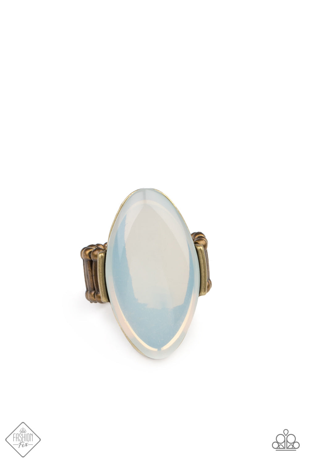Opal Odyssey - Paparazzi Accessories White Ring $5 Jewelry with Janet Morgan Jewelry