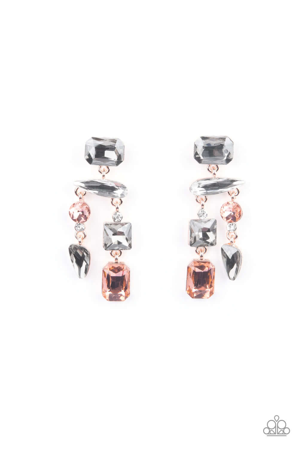Hazard Pay - Multi Paparazzi Earrings $5 Jewelry with Janet Morgan Earrings