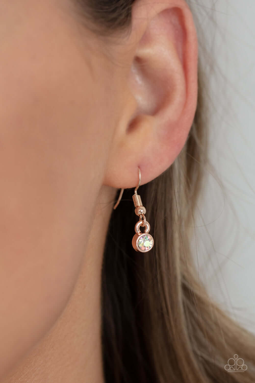 Cosmic Countess - Rose Gold Paparazzi Accessories Necklace $5 Jewelry with Janet Morgan Necklaces