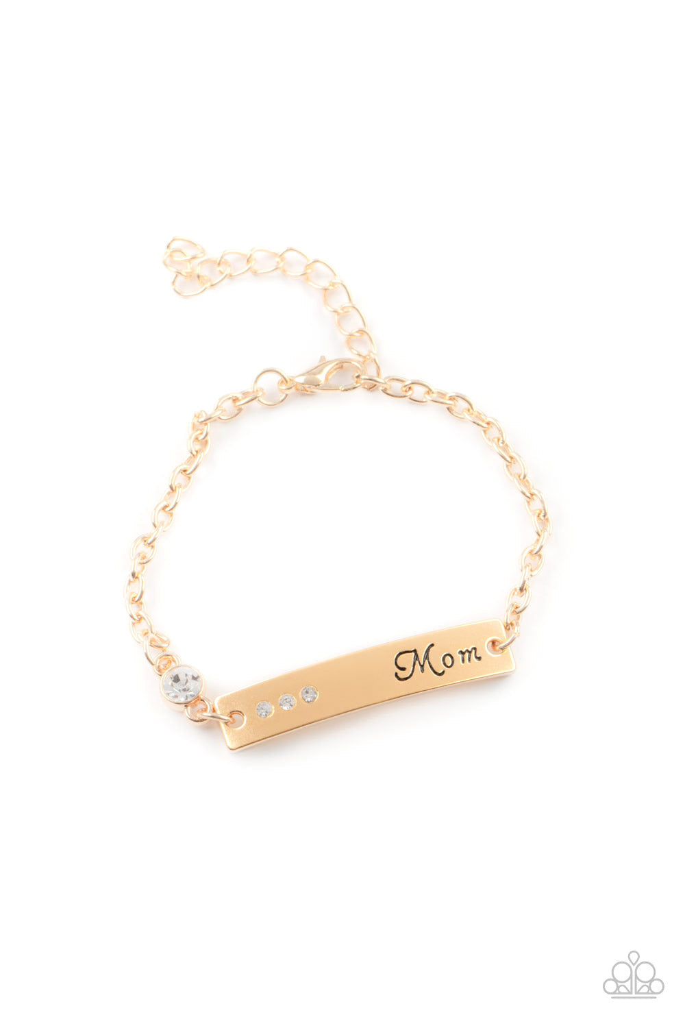 Mom Always Knows - Paparazzi Accessories Gold Bracelet $5 Jewelry with Janet Morgan Bracelets