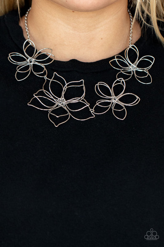 TMST Bling Flower Garden Fashionista - Silver