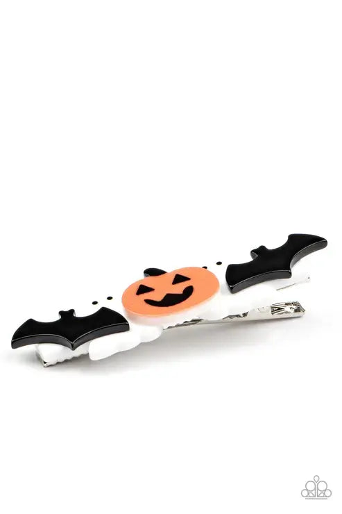 Paparazzi Youre So BOO-tiful - Multi Hair Clip Accessories,Hair Clips,Multicolor,Orange,Seasonal