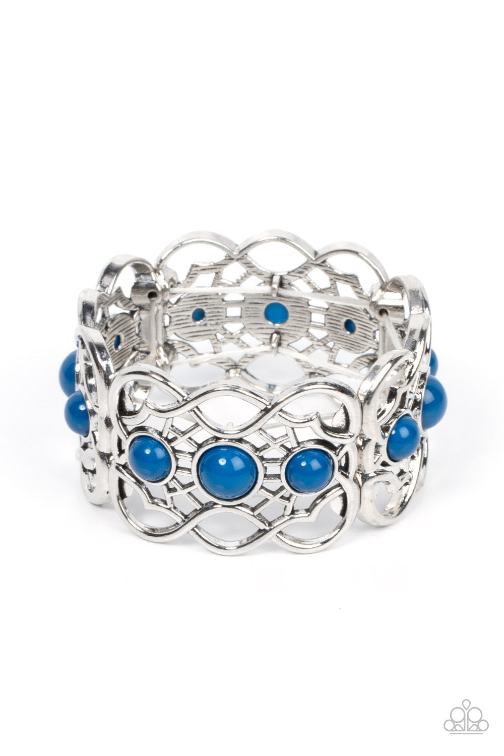 Very Versailles - Blue Paparazzi Accessories Bracelet $5 Jewelry with Janet Morgan Bracelets