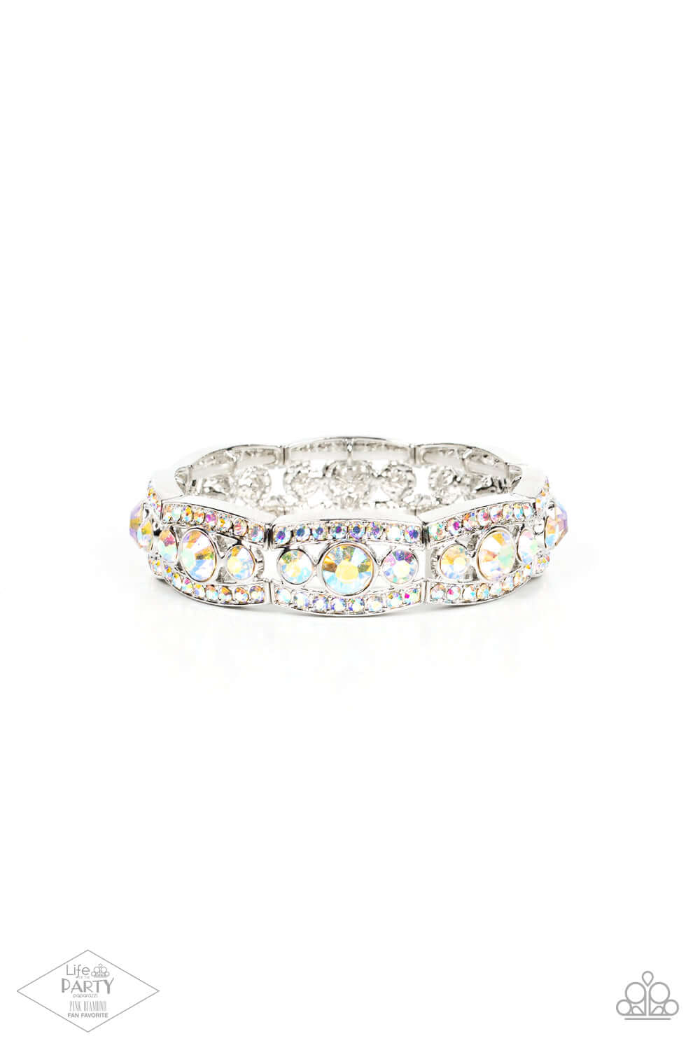 Easy On The ICE - Paparazzi Accessories Multi Bracelet $5 Jewelry with Janet Morgan Bracelets