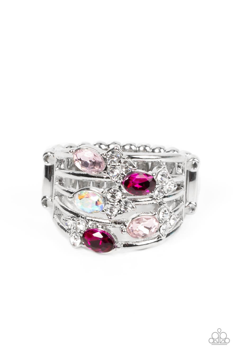 Ethereal Escapade - Paparazzi Accessories Pink Ring $5 Jewelry with Janet Morgan rings