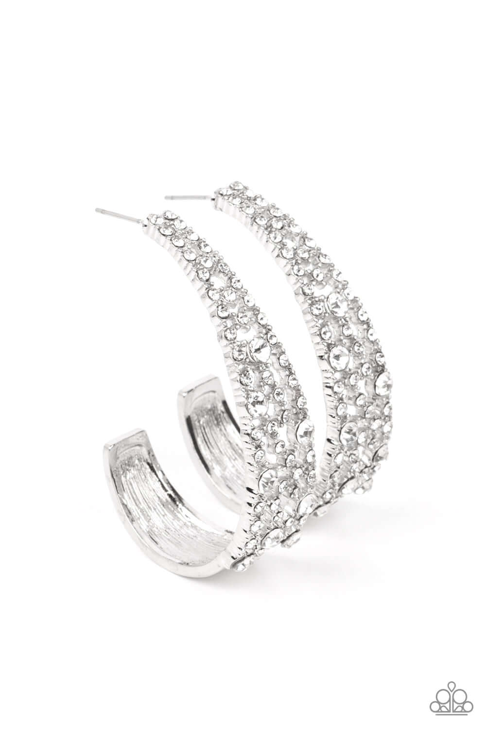 TMST Bling Cold as Ice - April Life of the Party Paparazzi Accessories Earrings
