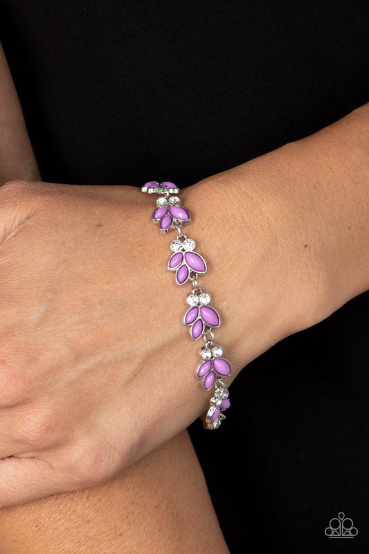 Vineyard Variety - Paparazzi Accessories Purple Bracelet $5 Jewelry with Janet Morgan Bracelets