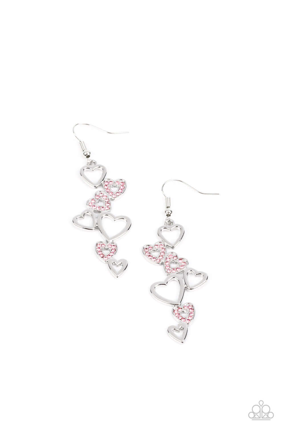 Sweetheart Serenade - Paparazzi Accessories Pink Earrings $5 Jewelry with Janet Morgan EARRINGS
