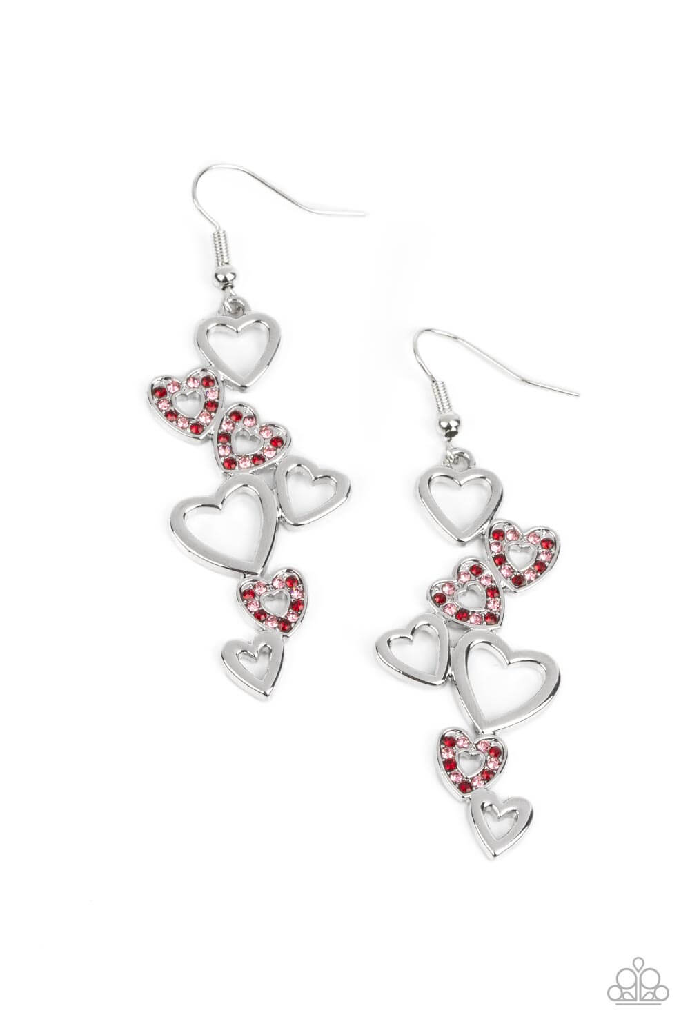 Sweetheart Serenade - Multi Paparazzi Accessories Earrings $5 Jewelry with Janet Morgan Earrings