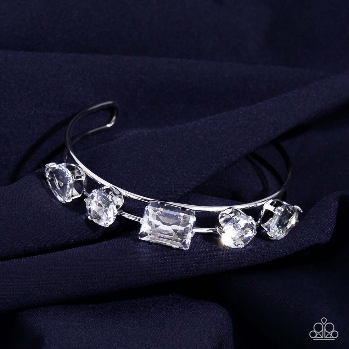 Paparazzi Life of the Party - November 2022 Uniquely Untapped - White $5 Jewelry with Janet Morgan Bracelets