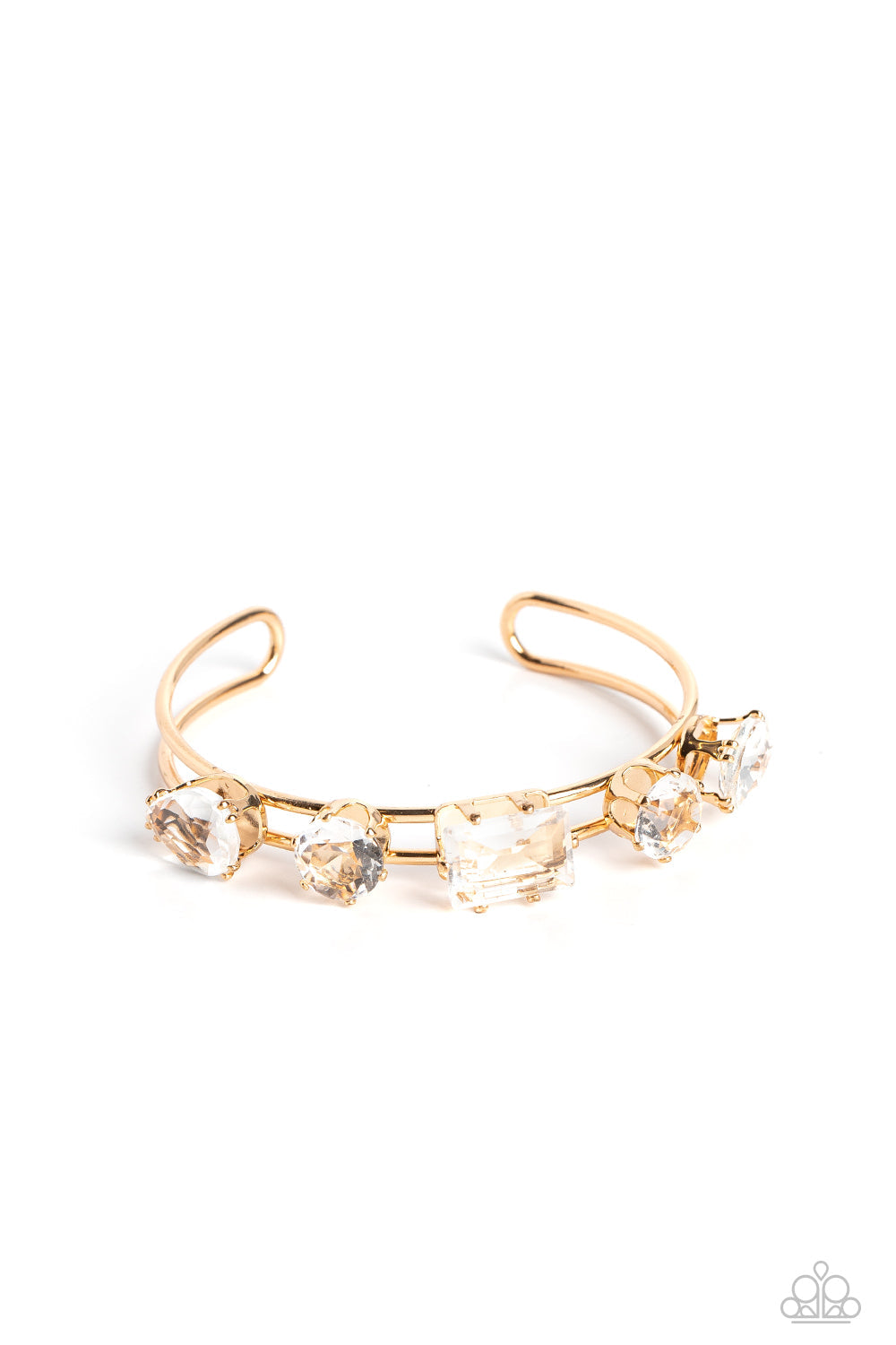 Uniquely Untapped - Gold Paparazzi Accessories Bracelet $5 Jewelry with Janet Morgan Bracelets