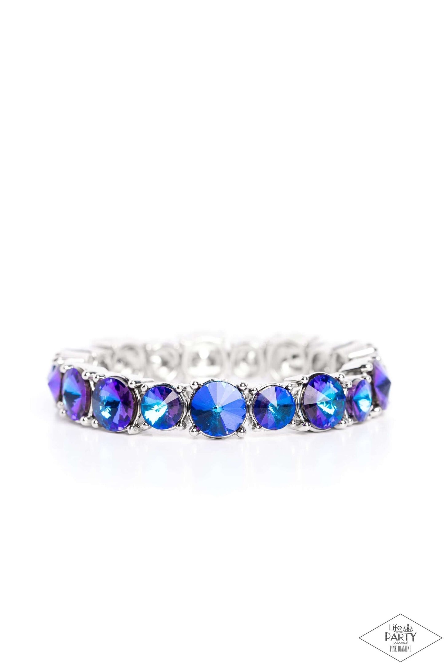 TMST Bling Born To Bedazzle - Blue Paparazzi Life of the Party Bracelet