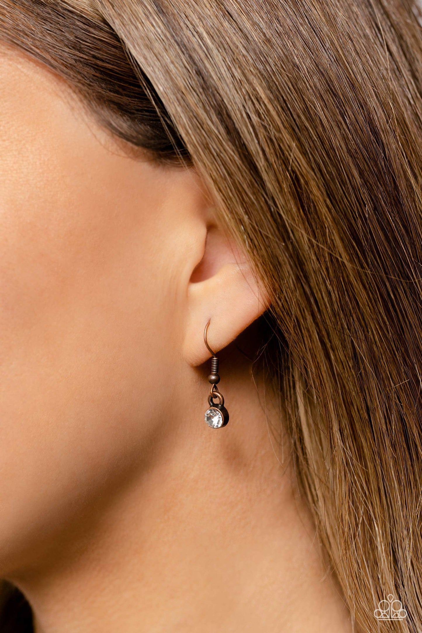 Sunburst Season - Copper Paparazzi Necklace $5 Jewelry with Janet Morgan Necklaces