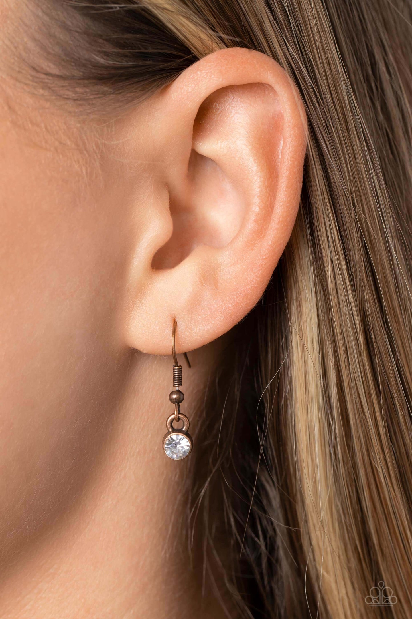 Prima Donna Dazzle - Copper Paparazzi Necklace $5 Jewelry with Janet Morgan Necklace