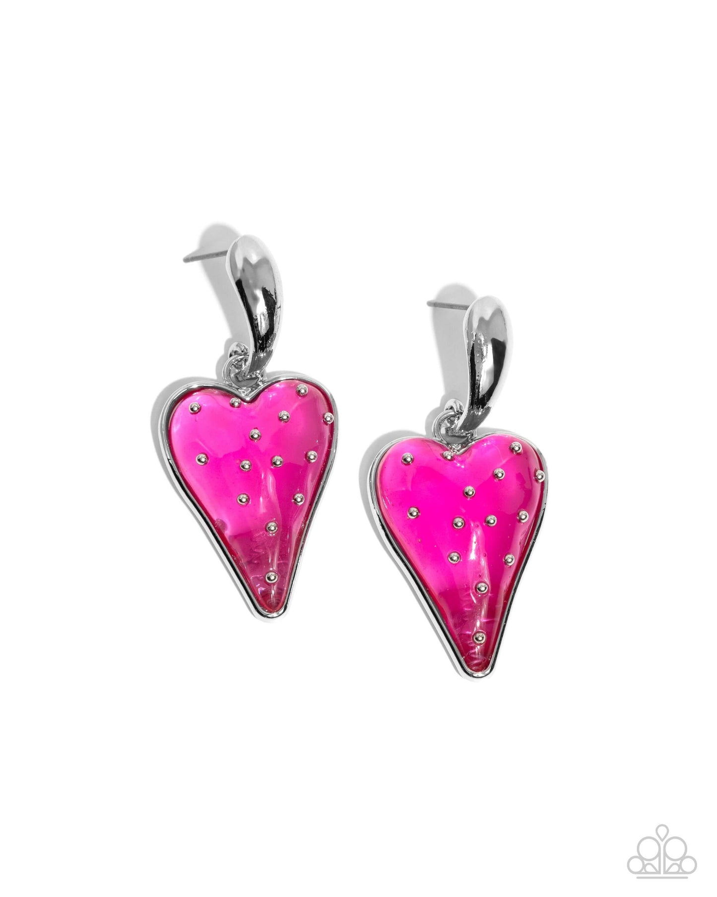Glossy Goodwill - Pink Paparazzi Strawberry Earrings $5 Jewelry with Janet Morgan Earrings