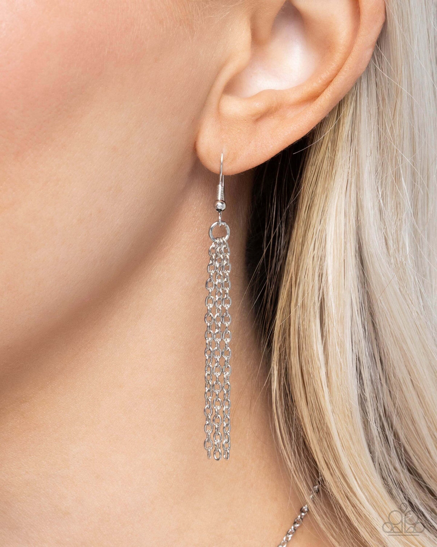 Brilliant Birds - Silver Paparazzi Necklace $5 Jewelry with Janet Morgan Necklaces