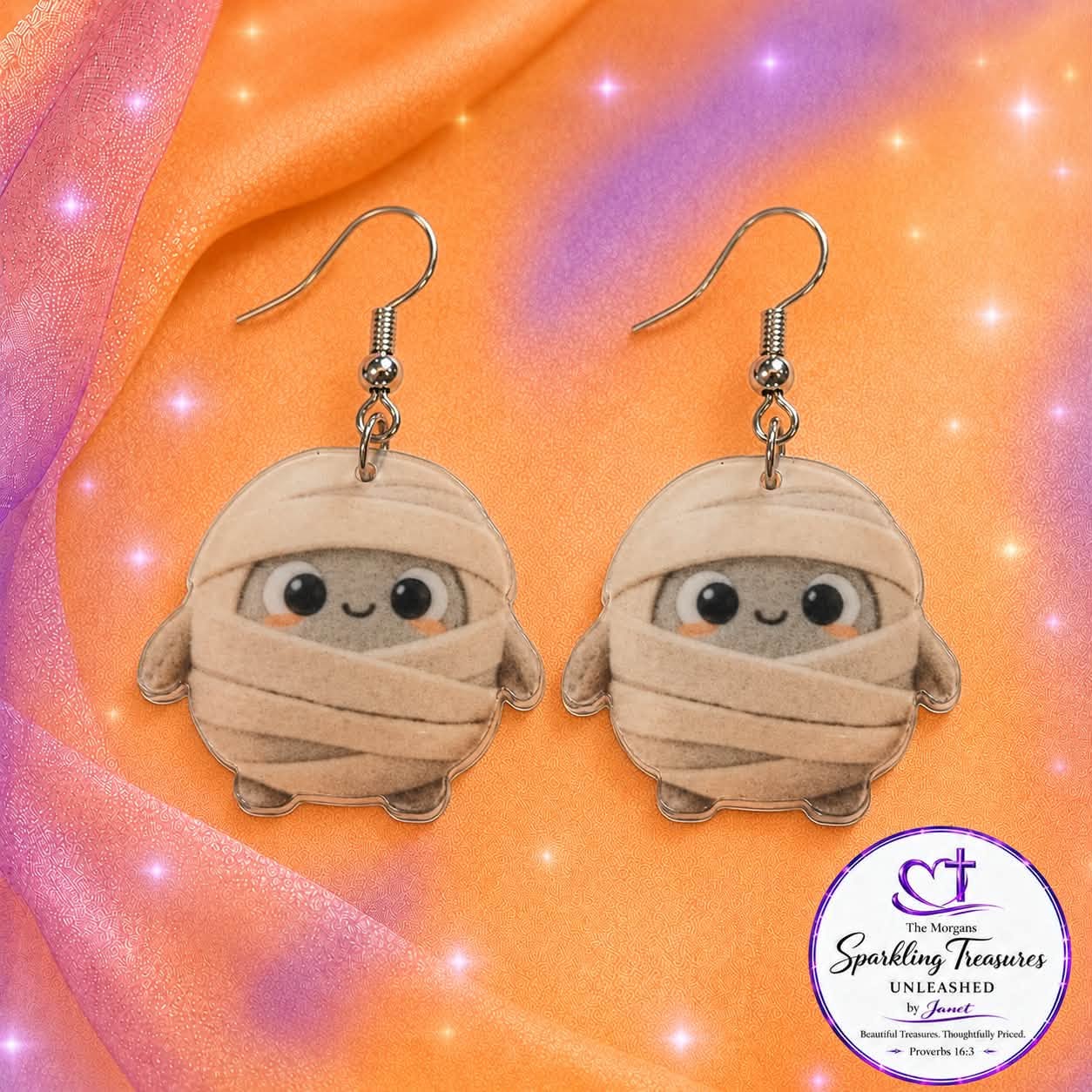 Tiny Treasure Halloween Earrings