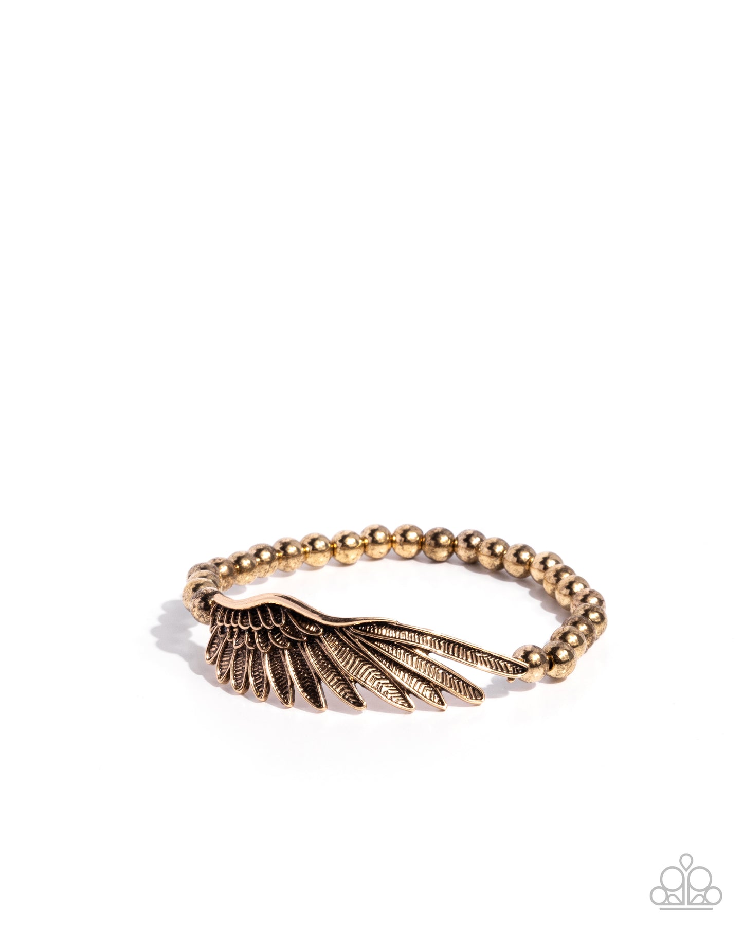 Angelic Appreciation - Gold Paparazzi Bracelet