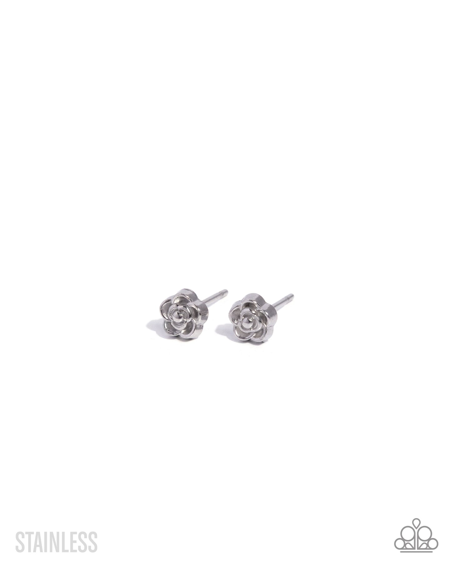 PREORDER ~ Rose Recognition - Silver Paparazzi Stainless Steele Roses