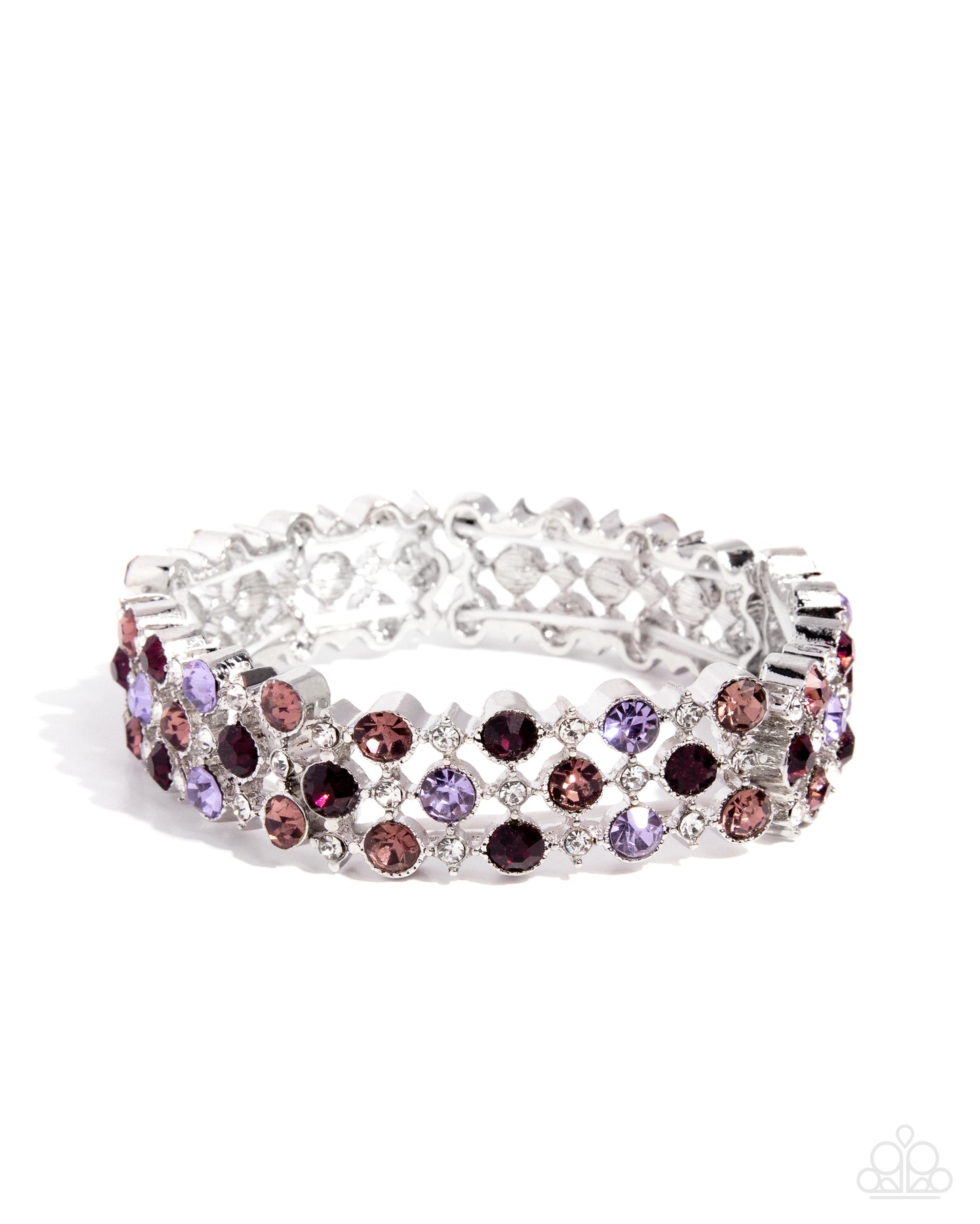 PREORDER ~ Ladylike Lattice - Purple Paparazzi Bracelet