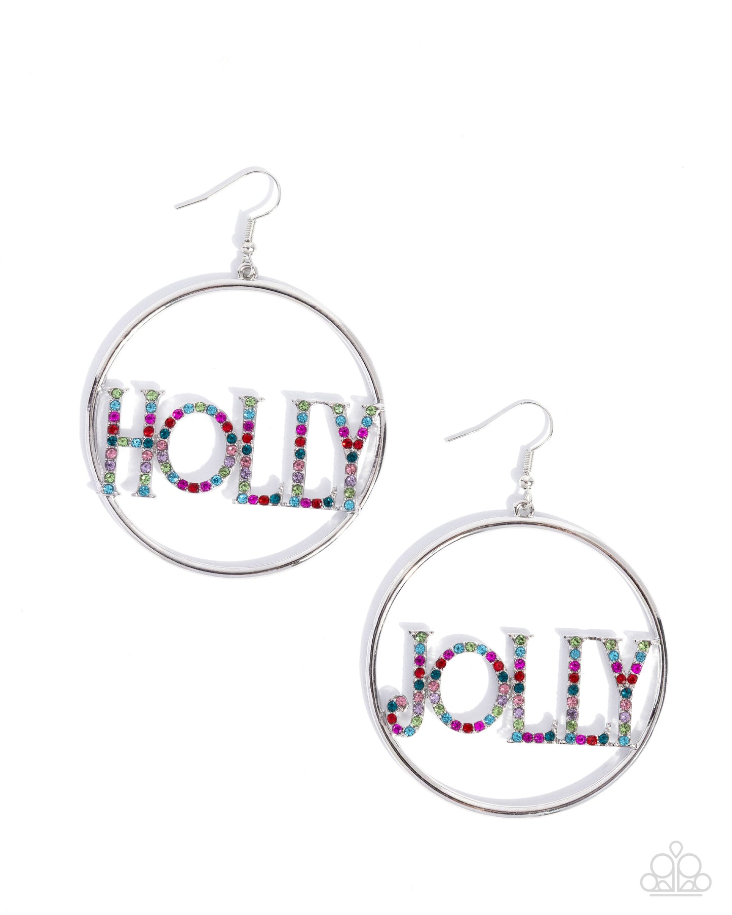 PREORDER ~ Holly Jolly - Multi Paparazzi Christmas Inspired Earrings