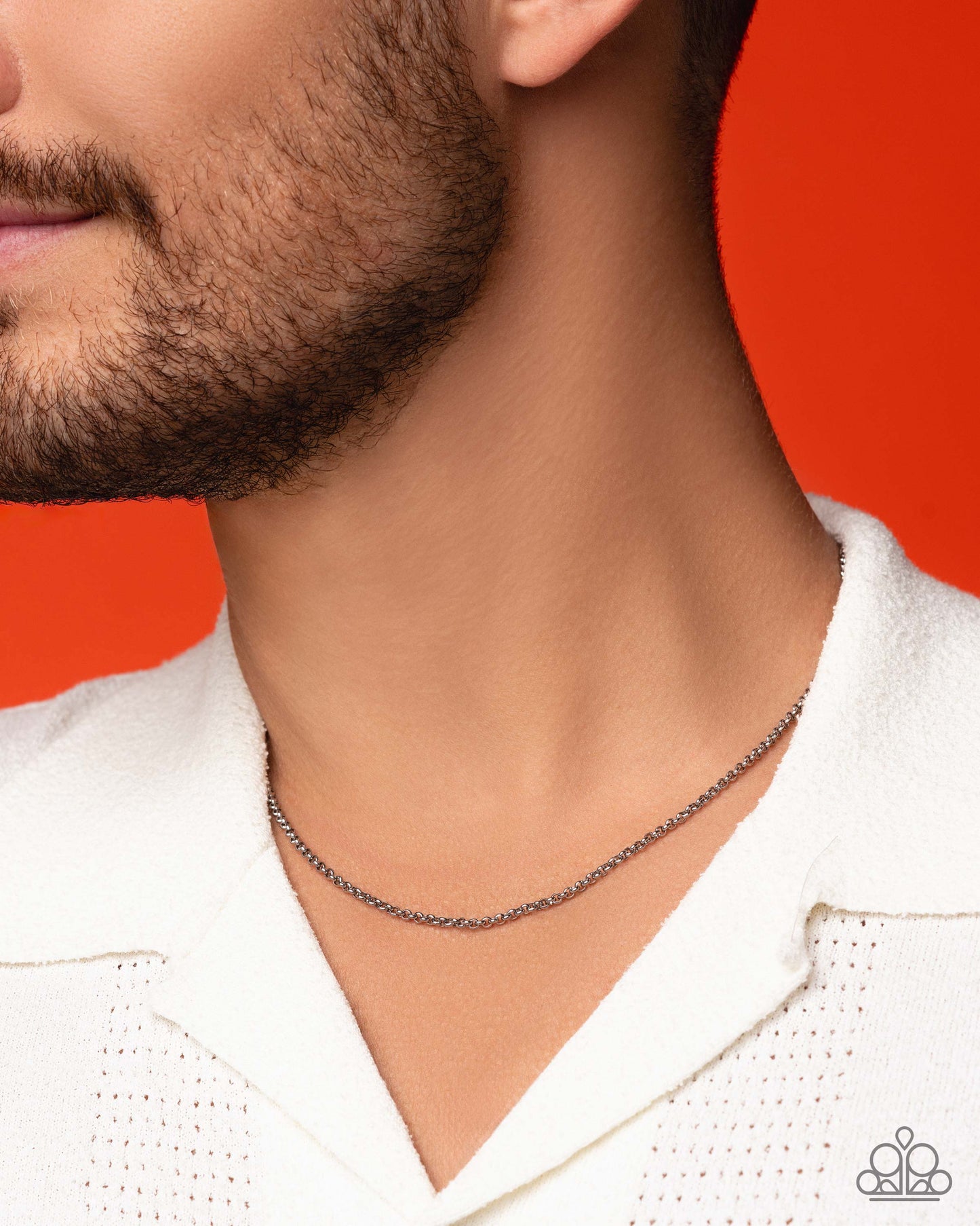 PREORDER ~ Luminescent Leverage - Silver Paparazzi Stainless Steel Necklace