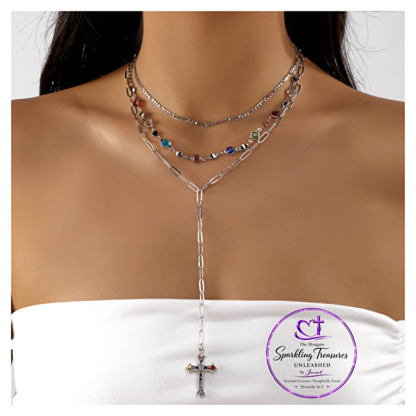 “Layered Faith Glow” Necklace