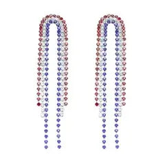 Freedom Spark Tassel Earrings Multi