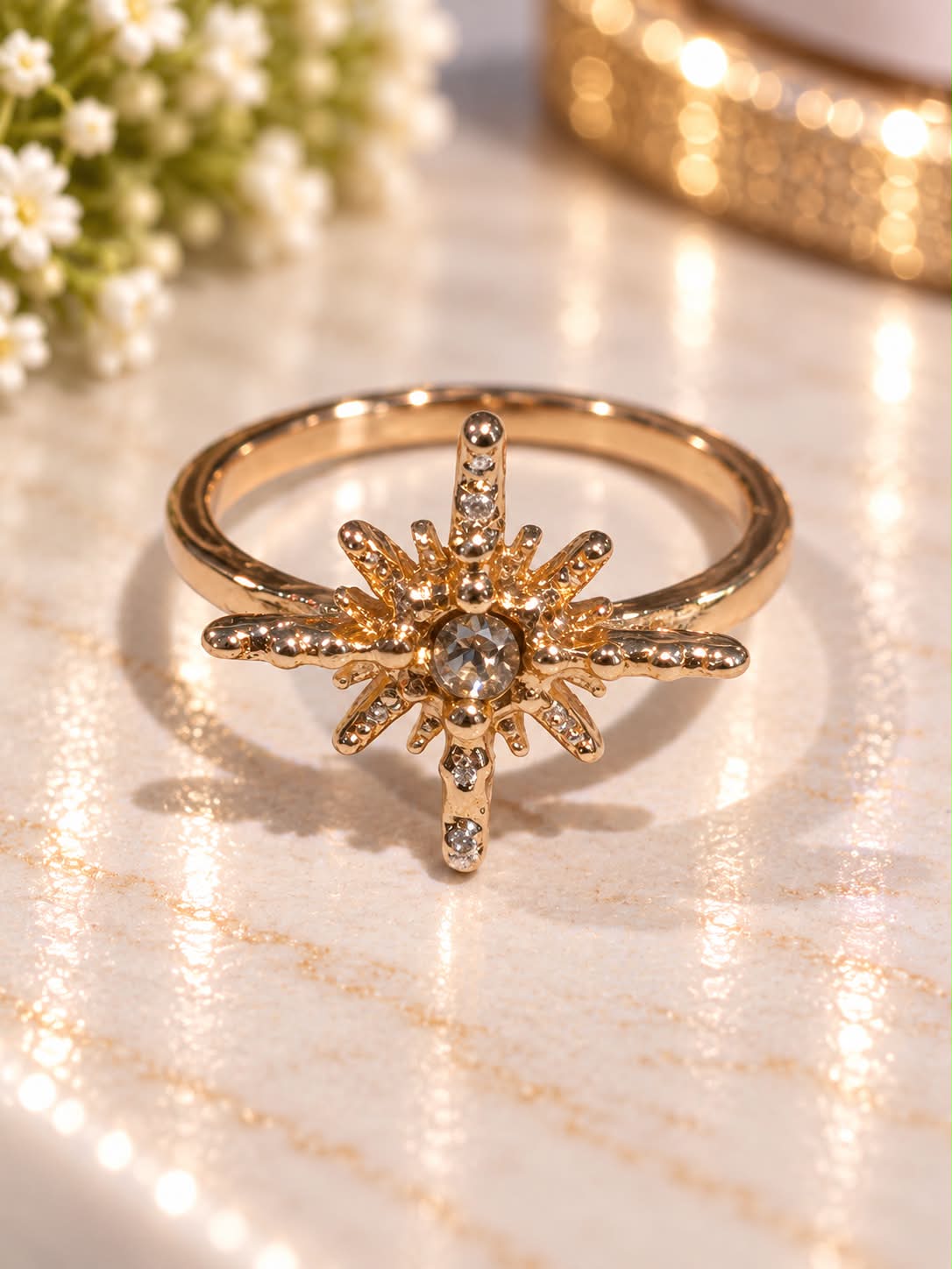 Golden North Star™ Ring