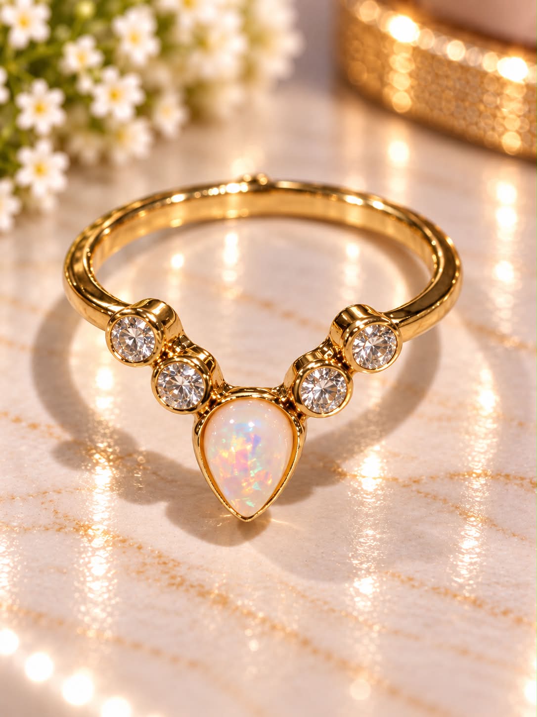 Opal Radiance™ Ring