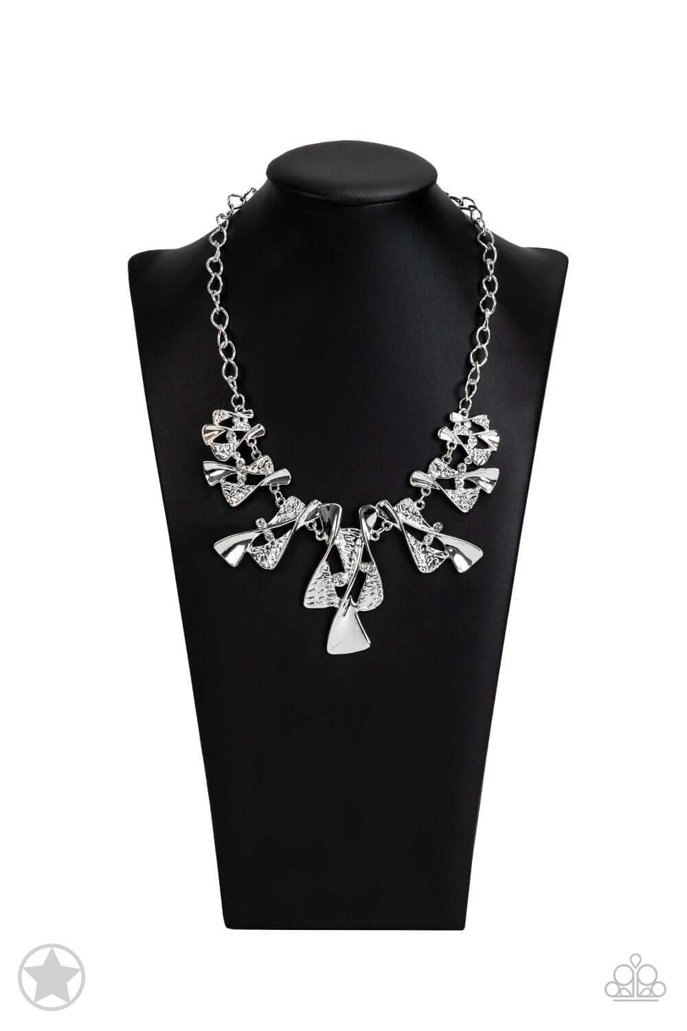 The Sands of Time - Silver Paparazzi Accessories Necklace $5 Jewelry with Janet Morgan Necklaces