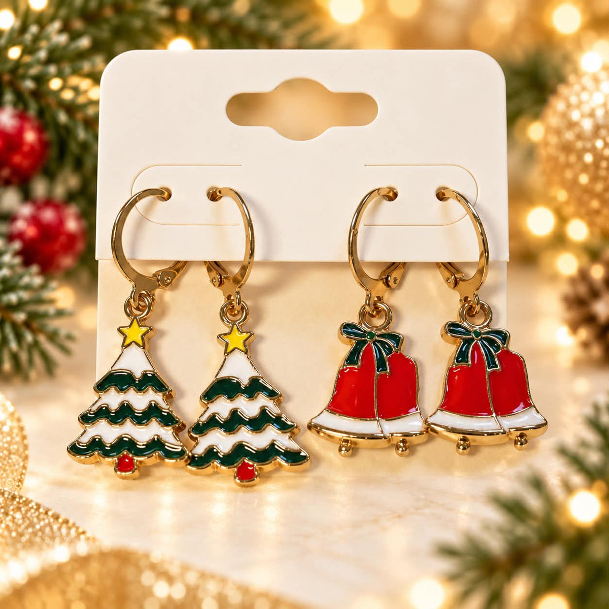 Jolly Favorites™ Christmas Earring Set