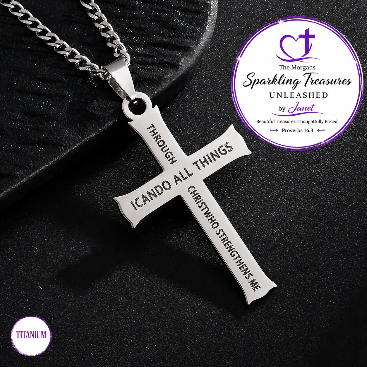 Unshakable Strength™ Cross Necklace