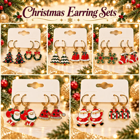 Jolly Favorites™ Christmas Earring Set