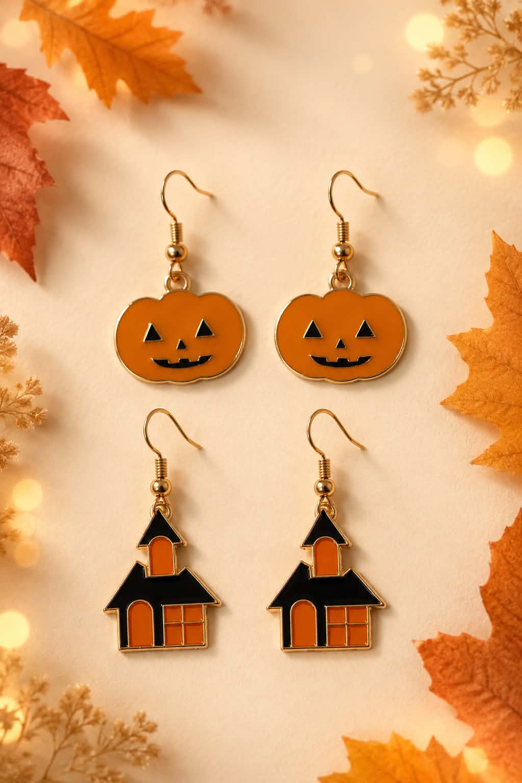 Pumpkin Parade™ Multicolor Earring (4 Different Sets)