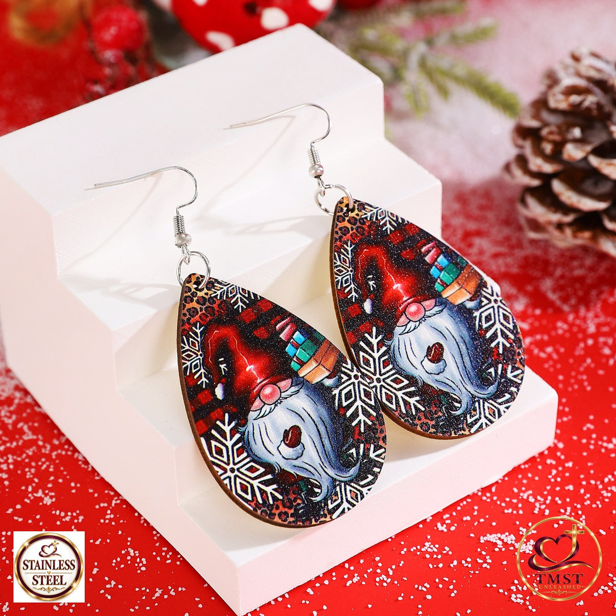 Winter Gnome™ Holiday Earrings